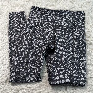 Lululemon Fast and Free Tight II 25" *Non-Reflective Nulux Pace Lace Graphite Gr